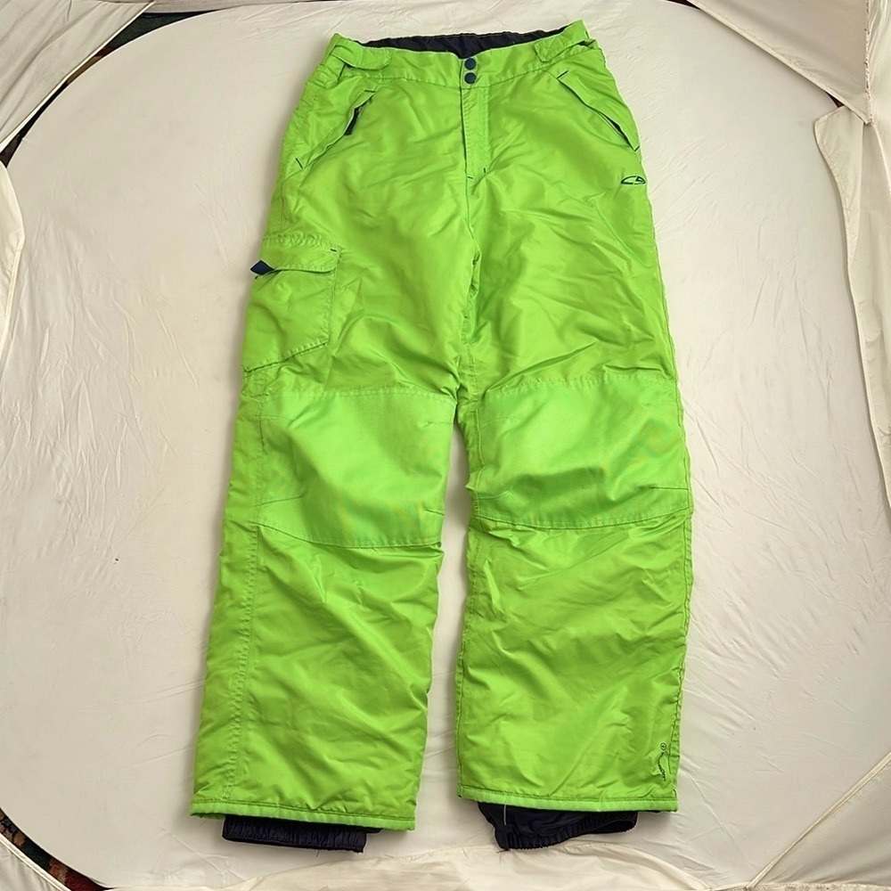 Champion lime green snow pants
